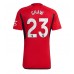 Manchester United Luke Shaw #23 Hemma matchtröja 2023-24 Kortärmad Billigt